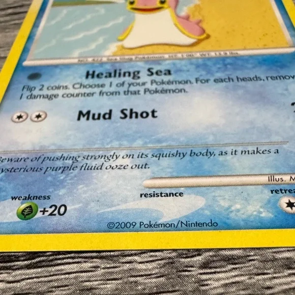 Pokémon | Rising Rivals #80/111: Shellos (2009) - Collectible Trading Card - Picture 10 of 15